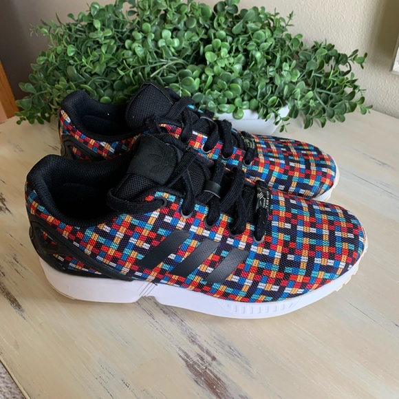 adidas zx flux multicolor prism